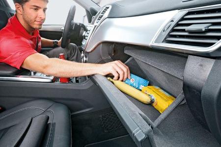 Mercedes ML 250 Bluetec 4-matic, Handschuhfach