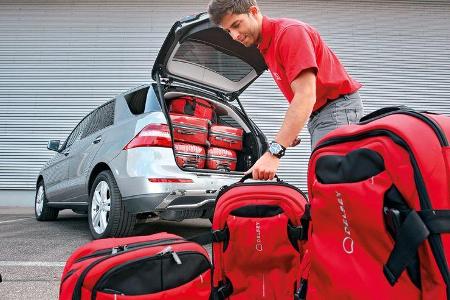 Mercedes ML 250 Bluetec 4-matic, Kofferraum, Ladevolumen