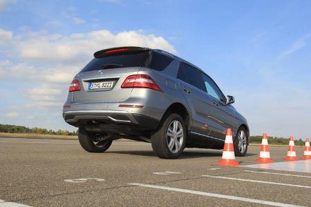 Mercedes ML 250 Bluetec 4-matic, Bremstest