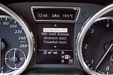 Mercedes ML 250 Bluetec 4-matic, Display
