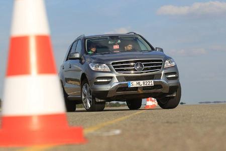 Mercedes ML 250 Bluetec 4-matic, Bremstest