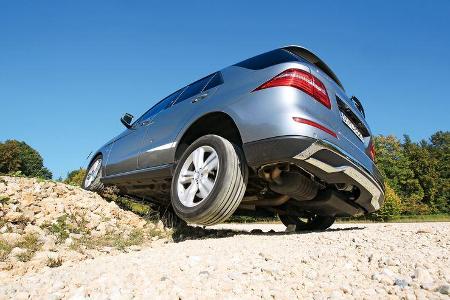 Mercedes ML 250 Bluetec 4-matic, Rad, Detail, Heck