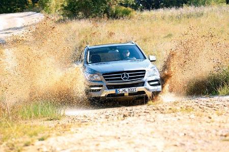 Mercedes ML 250 Bluetec 4-matic, Gelände