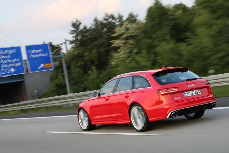 Audi RS6, Heckansicht