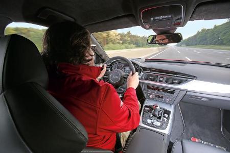 Audi RS6, Cockpit, Fahrer