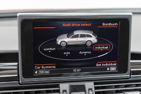 Audi RS6, Monitor, Bordcomputer