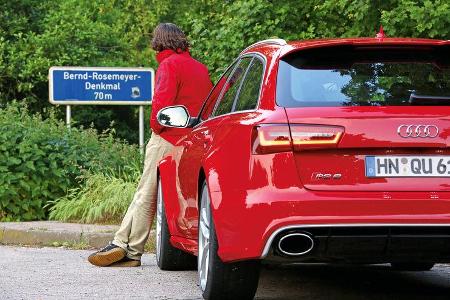 Audi RS6, Heckansicht