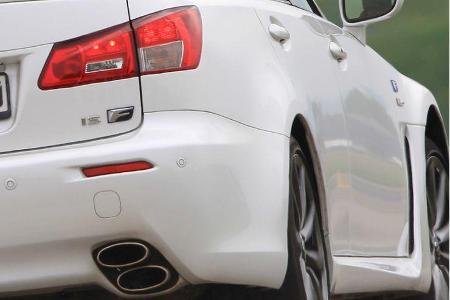 Lexus IS-F, Sportwagen, Heck, Auspuff