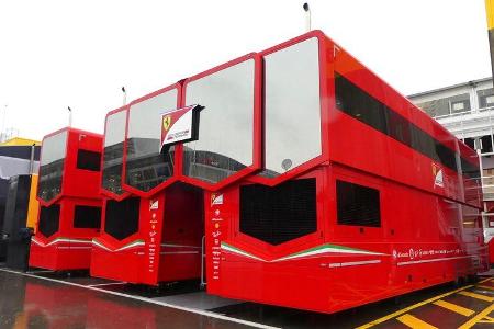 Motorhomes - Formel 1 - GP Spanien - 11. Mai 2017
