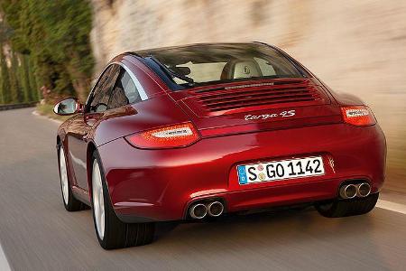 Modellpflege für den Porsche 911 Targa, doch am Glasdach ändert sich nur wenig.