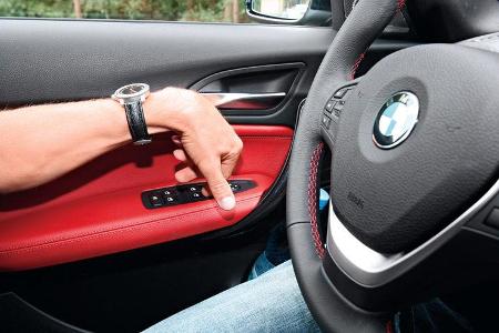 BMW 120d Sport Line, Lenkrad, Fensterheber