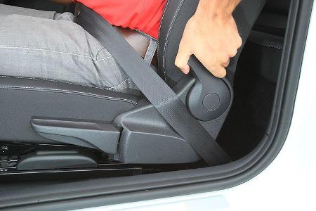 VW Up 1.0 White, Sitz