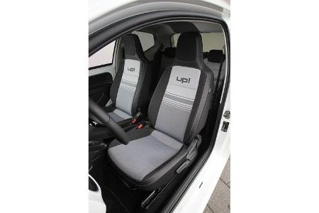 VW Up 1.0 White, Fahrersitz