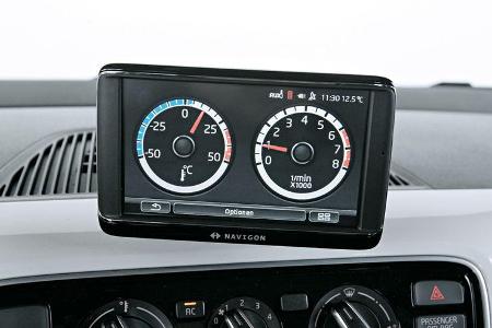 VW Up 1.0 White, Bildschirm