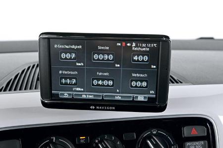 VW Up 1.0 White, Bildschirm