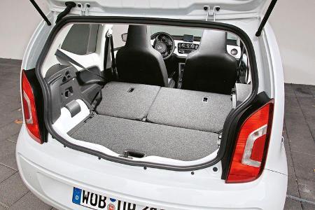 VW Up 1.0 White, Kofferraum