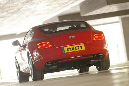 Bentley Continental GT, Heck, Rückansicht
