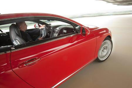 Bentley Continental GT, Kurvenfahrt
