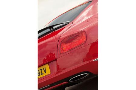 Bentley Continental GT, Heck, Auspuff