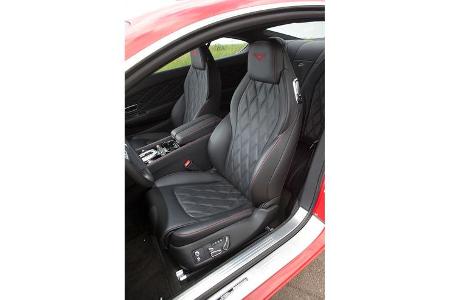 Bentley Continental GT, Fahrersitz, Vordersitz