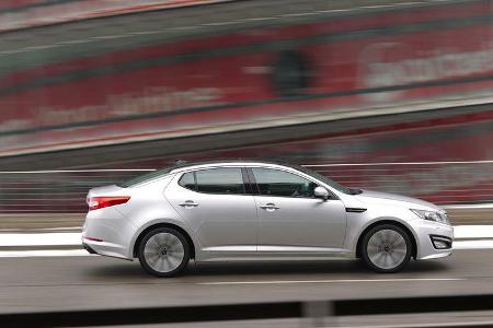 Kia Optima 1.7 CRDi Spirit, Seitenansicht