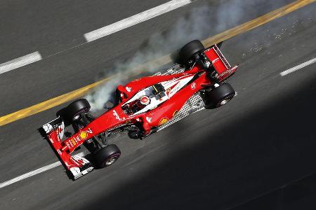 Kimi Rikknen - Ferrari - Formel 1 - GP Monaco - 26. Mai 2016