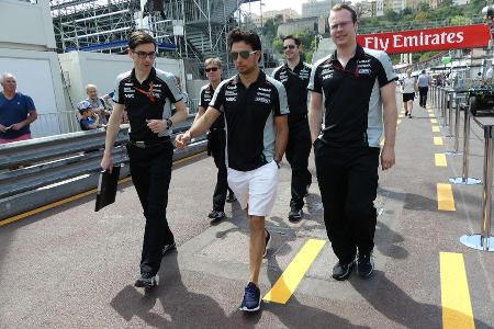 Sergio Perez - Force India - Formel 1 - GP Monaco - 25. Mai 2016