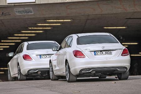 Mercedes C 220 d, Mercedes 250 d, Motorenvergleich, Motorvarianten