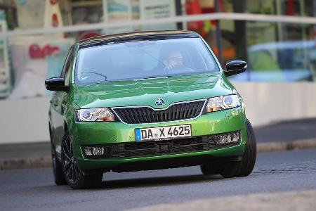 Skoda Rapid Spaceback 1.2 TSI, Frontansicht
