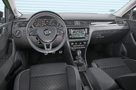 Skoda Rapid Spaceback 1.2 TSI, Cockpit
