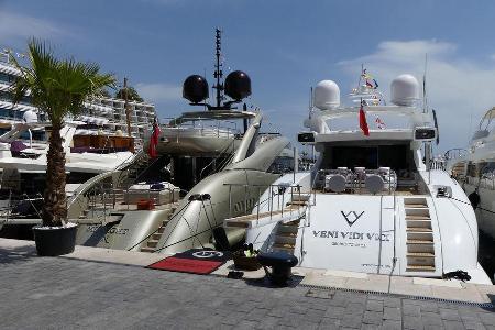 GP Monaco 2016 - Boote & Yachten - Hafen-Impressionen