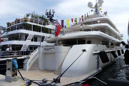 GP Monaco 2016 - Boote & Yachten - Hafen-Impressionen