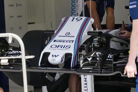 Williams - GP Bahrain - Technik-Update - 2016
