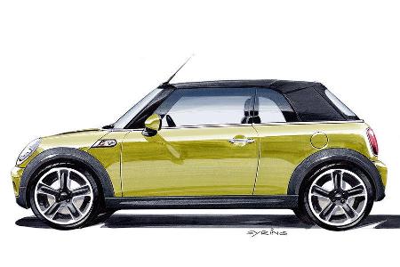 Schon die ersten Designskizzen waren nah am Endprodukt.