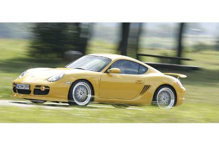 ... 30 Kilo weniger auf die Waage als das Serienauto.