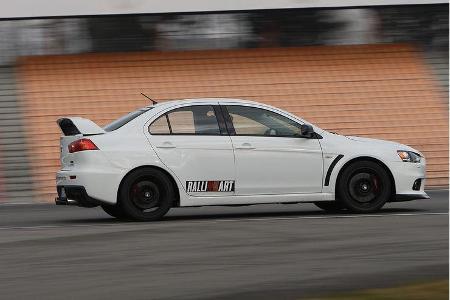 Der Gassner-Mitsubishi Lancer Evolution legt eine fahrdynamisch derart hoch angesiedelte Lebenseinstellung an den Tag, dass ...