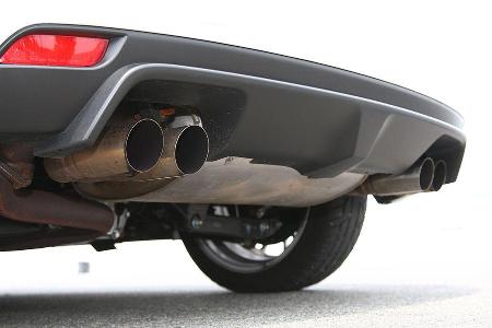 Die Auspuffanlage pflegt einen emotionalen Sound.