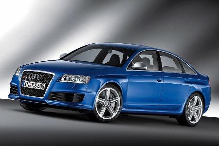 ... der wie beim bereits erhältlichen RS6 Avant von einem V10-Biturbo mit 580 PS befeuert wird.