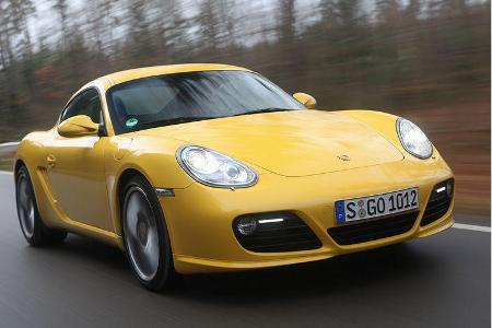 Der Porsche Cayman S zeigt im Einzeltest was in ihm steckt.