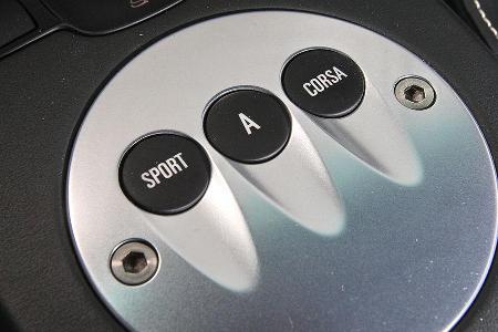 Corsa-Modus für beste Beschleunigungszeiten.