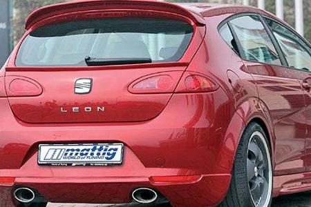 Für eine bessere Straßenlage bietet Mattig ein Gewindefahrwerk an, das ein voreingestelltes Setup mit fester Zug- und Drucks...