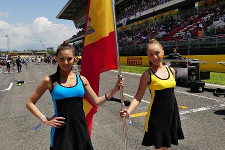 Grid Girls - GP Spanien 2016 - Barcelona