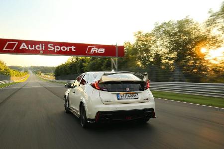 Honda Civic Type R, Heckansicht