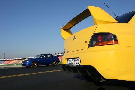 Mitsubishi Lancer Evo IX - Subaru Impreza WRX STi 09