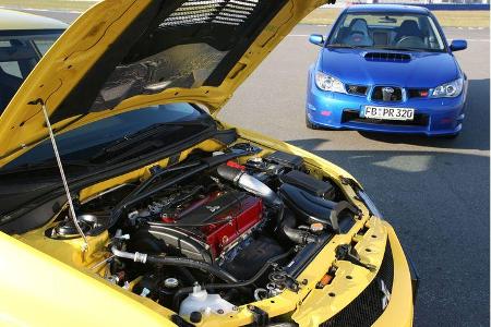 Mitsubishi Lancer Evo IX - Subaru Impreza WRX STi 03