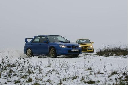 Mitsubishi Lancer Evo IX - Subaru Impreza WRX STi 18