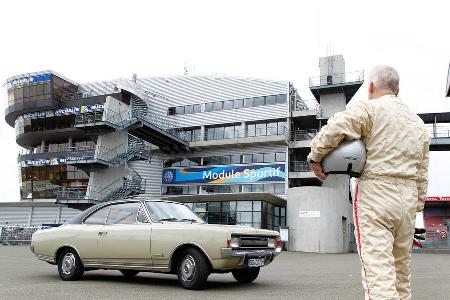 Opel Commodore A Coup, Le Mans, Reise, Impression