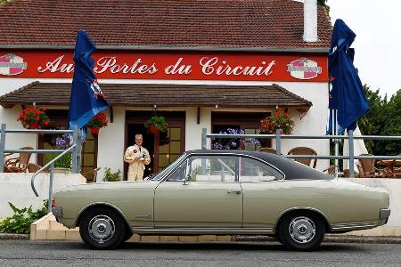 Opel Commodore A Coup, Le Mans, Reise, Impression
