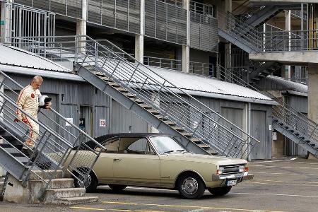 Opel Commodore A Coup, Le Mans, Reise, Impression