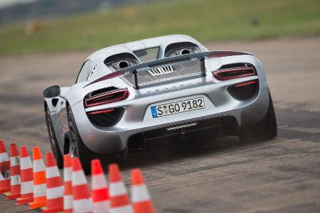 Formel Student, Porsche 918 Spyder, Impression, Beschleunigungsduell